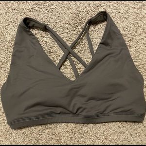 P'tula The Veronica Embrace Sports Bra- Sharkskin